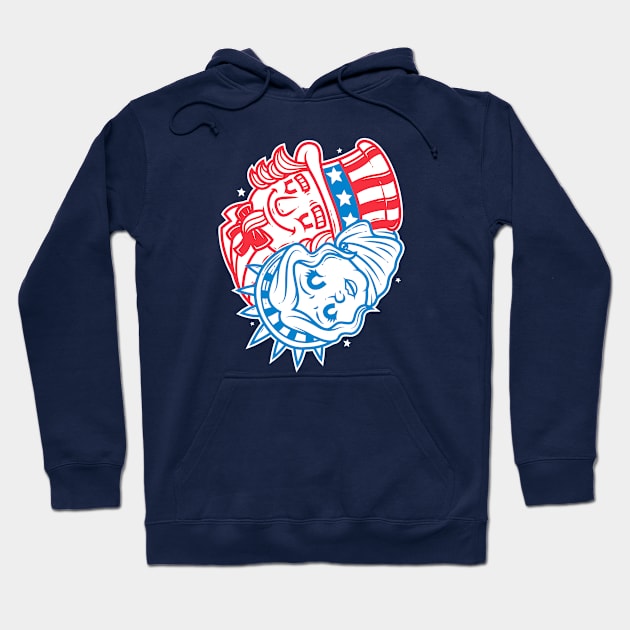 Yin and Yang of America Hoodie by krisren28